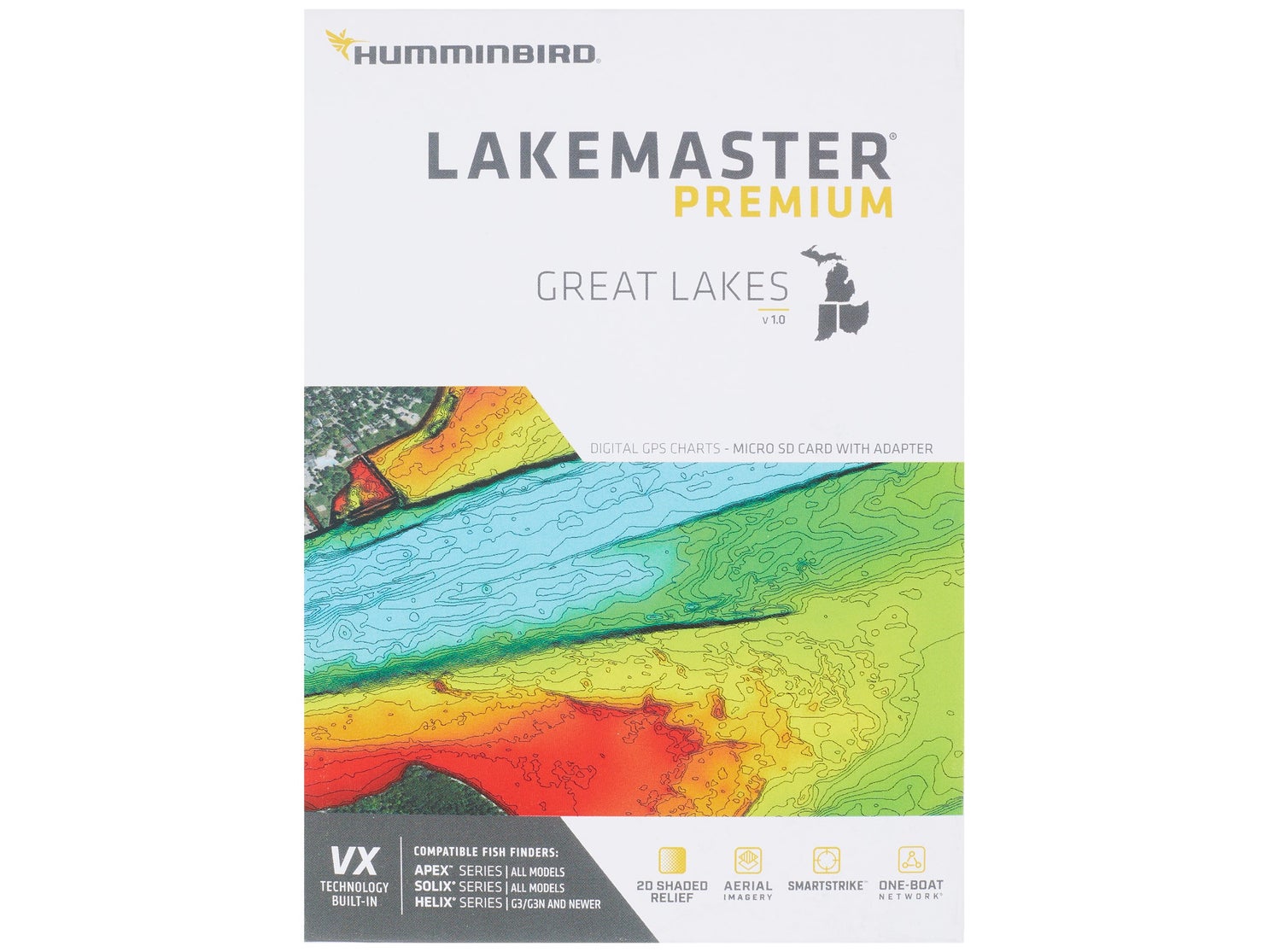 Humminbird Lakemaster VX Premium Digital Charts