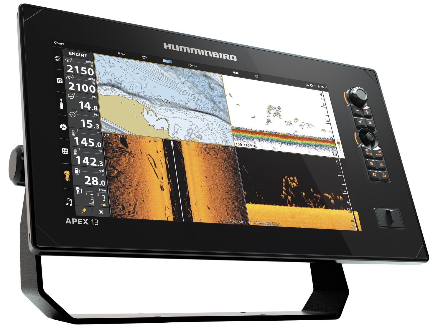 Humminbird Apex 13 Fishfinder w/VX product gallery image 2