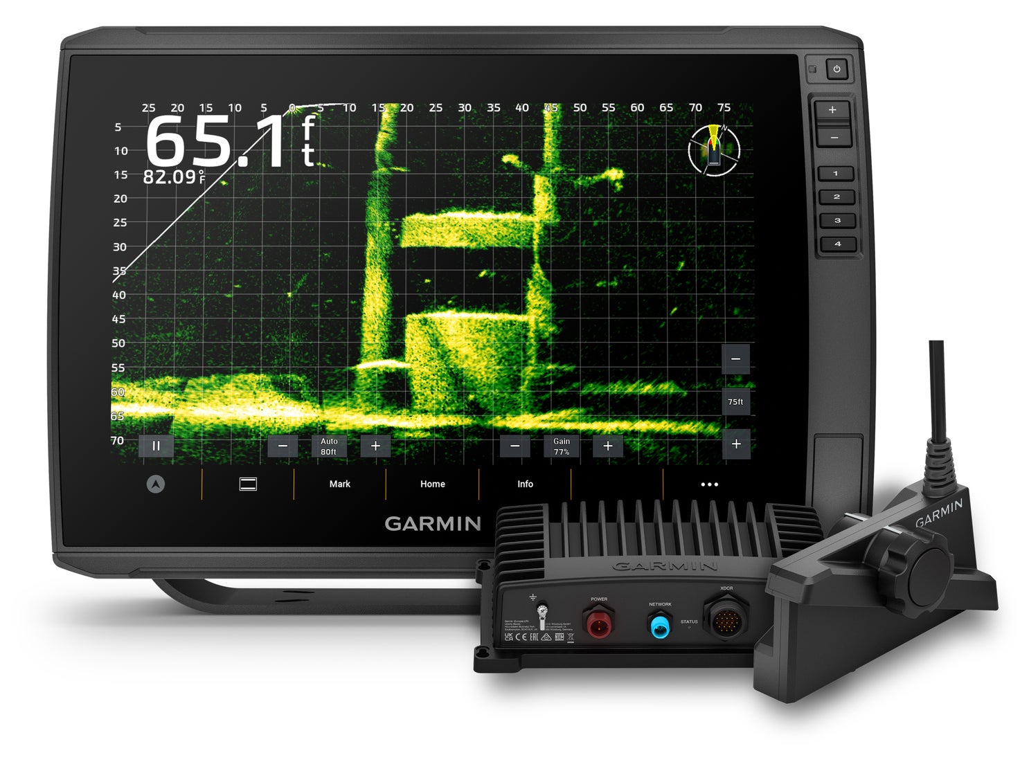 Garmin EchoMAP Ultra 2 LiveScope Plus Bundle product gallery image 3